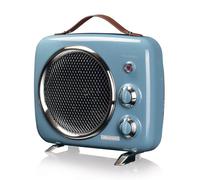 Ariete Termoventilatore Vintage, Freddo e Caldo, Termostato regolabile, Maniglia per facile trasporto, 2000 W, Verde