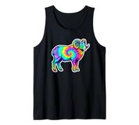 Ariete The RAM Tie Dye, Multicolore RAM, Oroscopo colorato Canotta