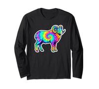 Ariete The RAM Tie Dye, Multicolore RAM, Oroscopo colorato Maglia a Manica