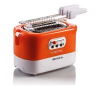 Ariete TOAST TIME 500 Tostapane 700 Watt, 9 livelli di doratura, Arancione