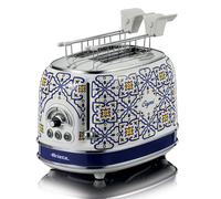 Ariete 155 Tostapane Capri, 810W, 2 fette, 6 livelli di doratura, Vassoio raccogli briciole, Funzione defrost, Espulsione automatica
