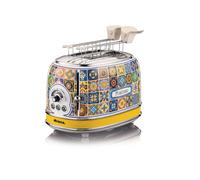 Ariete 155 Tostapane Positano, 810W, 2 fette, 6 livelli di doratura, Vassoio raccogli briciole, Funzione defrost, Espulsione automatica