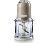Ariete 438, Tritatutto Vintage, Chopper e Tritaghiaccio, 2 velocità, 4 lame in Acciaio Inox, Tazza graduata 600 ml, 400 W, Beige