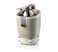 Ariete 413 Spremiagrumi Elettrico con Leva - Salvagoccia - Motore Silenzioso - 85 Watt - Design Vintage - Beige
