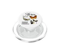 Ariete Zodiaco Falena Collezione Celeste Illustrazione PopSockets PopGrip per MagSafe