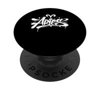Ariete Zodiaco Graffiti Handstyle Astrologia Segno zodiacale PopSockets PopGrip Adesivo