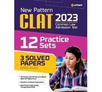 Arihant Experts New Pattern Clat 2023 12 Practice Sets 3 Solved Pape (Tascabile)