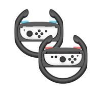 AriKroii Switch Steering Wheel per Nintendo Switch 2 Joy-Con Controller, Steering Wheels per Joycon, Steering Wheel Holder Accessories compatible with Mario Kart, Racing Games, 2 Pack