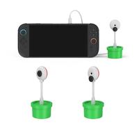 AriKroii Telecamera per Nintendo Switch 2, Webcam da gioco HD 720P per Switch 2/PC/Notebook,Supporto per Videoconferenze/Game Live/Video di Breve Durata,Base Ricaricabile, Cavo USB e Istruzioni