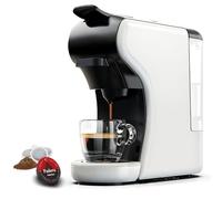 Aripi Select Macchina Caffè Multicapsule 7 in 1 per Capsule e Cialde ESE 44 | Compatibile con Nespresso, Dolce Gusto, Lavazza A Modo Mio, Lavazza Blue, Caffitaly e Caffè Macinato, 19 Bar, Bianco