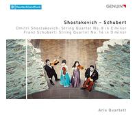 Aris Quartett – Shostakovich: Quartetto n. 8 in do minore / Schubert – CD – Walter Genuin