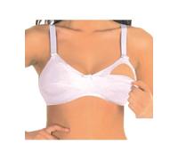 ARIS Reggiseno Allattamento Mamma in Cotone (Bianco)