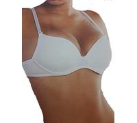 ARIS Reggiseno LORIANA Balconcino in Gel con Ferretto Coppa B (4, Nero)