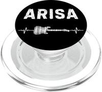 Arisa Chitarra Battito Cardiaco Musica Chitarrista PopSockets PopGrip per MagSafe