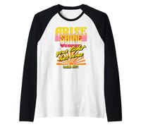 Arise Shine Your Light Has Come Isaia 60:1 Retro Anni '70 Maglia con Maniche Raglan