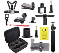ARISLL Kit di accessori per DJI OSMO Pocket/Pocket 2, adattatore di montaggio portatile treppiede custodia da trasporto espansione staffa per telefono protezione schermo per Osmo Pocket/Pocket 2