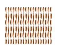 TENDA STRING VERANDA TERRAZZA BALCONE FUORI PORTA 100% PVC BEIGE/MARRONE PARASOL