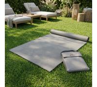 Arisol Stuoia da Mare / Campeggio Polipropilene 290x250x0 cm Grigio/Nero Travley