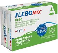 Aristeia Farmaceutici Integratore Flebomix Linfo per microcircolo e drenaggio, 60cpr
