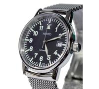 Aristo 4h11tu/4 Flight Orologio con Maglia Bracciale uno Cristallo Zaffiro