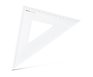 Aristo ar4519 tre ad angolo 45 ° (in plexiglas, 269 mm, colore: trasparente