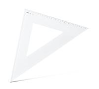 Aristo AR4530F - Righello triangolare 45°, con punte smussate