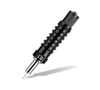 Aristo AR64010PRO MG1 PRO - Punta di ricambio per penna stilografica MG1 Pro, tratto 0,10 mm (punta cromata per alta precisione e durata, flusso d'inchiostro uniforme) nero