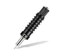Aristo AR64020PRO MG1 PRO punta di ricambio per penna stilografica MG1 Pro, tratto 0,20 mm (punta cromata per alta precisione e durata, flusso d'inchiostro uniforme) nero