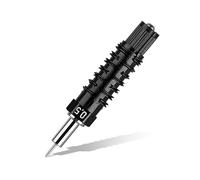 Aristo AR64050PRO MG1 PRO punta di ricambio per penna stilografica MG1 PRO tratto 0,50 mm (punta cromata per alta precisione e durata, flusso d'inchiostro uniforme) nero