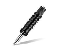 Aristo AR64140PRO MG1 PRO punta di ricambio per penna stilografica MG1 Pro, tratto 1,40 mm (punta cromata per alta precisione e durata, flusso d'inchiostro uniforme) nero