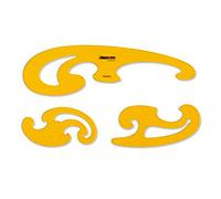 Aristo-Curva francese, confezione da 3