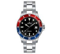 Aristo Orologio da polso da uomo Aquaristo Automatic 4H98294 Diver, Argento-blu-rosso