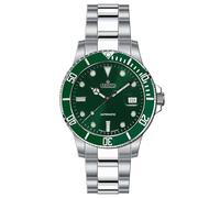 Aristo Orologio da polso da uomo Aquaristo Automatic 4H98294 Diver, argento-verde