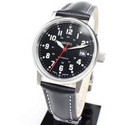 Aristo Orologio da polso da uomo automatico in pelle 3H11