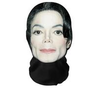 Aristo Solutions Maschera facciale realistica Michael Jackson con stampa 3D - traspirante, leggera e confortevole, ideale per cosplay, feste, Halloween, karnveal ed eventi King of Pop
