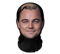 Aristo Solutions Maschera integrale con stampa 3D di Leonardo DiCaprio, traspirante, leggera e comoda, ideale per cosplay, feste, Halloween, carnevale ed eventi MI