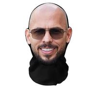 Aristo Solutions Maschera integrale realistica ispirata a Andrew Tate, con stampa 3D, traspirante, leggera e confortevole, per cosplay, feste, Halloween, carnevale e altri eventi (Top-G)