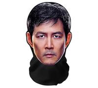 Aristo Solutions Maschera integrale realistica ispirata al giocatore 456 di Squid Game, con stampa 3D, traspirante, leggera e confortevole, per cosplay, feste, Halloween, carnevale e altri eventi