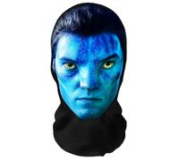 Aristo Solutions Maschera viso completa in stampa 3D ad avatar realistico - Respirabile, leggera e comoda, ideale per cosplay, feste, Halloween, carnevale ed eventi Jake Sully