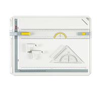 Aristo - Tavolo da disegno in plastica, formato A3, colore: Bianco