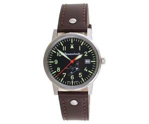 Aristo Unisex Messerschmitt Orologio Pilota - Komet 80 Anni - ME163-80-3 Pelle