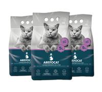 ARISTOCAT Lettiera in bentonite alla lavanda 15l (3x5l)