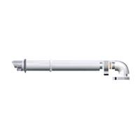 Ariston 3318073 - Kit scarico coassiale orizzontale diametro 60/100 l1000 condensazione