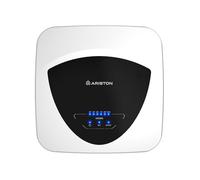 Ariston Andris Elite - Scaldabagno Elettrico 10 Litri U/5 Sopralavello | Boiler Elettrico con Pacchetto ABS e Minimo Ingombro con i suoi 36x30x36 cm, 1200W, Classe Energetica A