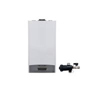 Ariston Caldaia a Condensazione Clas One Wi-Fi 30 kW Metano/Gpl WiFi Completa Di Kit Fumi con Defangatore in Omaggio ADATTATORE SDOPPIATO