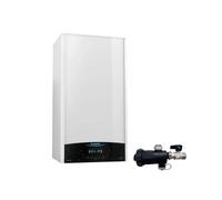 Ariston Caldaia a Condensazione Genus One IN System 25 Metano/Gpl Solo Riscaldamento + Kit Fumi Classe A+ con Defangatore KIT COASSIALE
