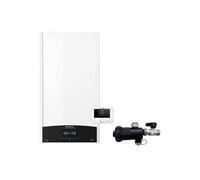 Ariston Caldaia a Condensazione Genus One+ Net 35 kW Metano/Gpl Wi-Fi Completa Di Kit Fumi Classe A+ con Defangatore Omaggio KIT COASSIALE