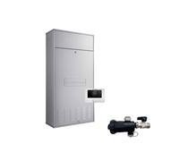 Ariston Caldaia a Condensazione Genus One Net IN 25 Metano/Gpl Completa Di Kit Fumi Classe A+ con Defangatore Omaggio 25 Kw ADATTATORE SDOPPIATO