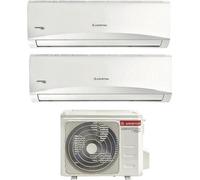 Ariston Climatizzatore Dual Split Inverter 12000 + 12000 Btu Condizionatore con Pompa di Calore Unità Interna + Unità Esterna) - 3381524 + 2...