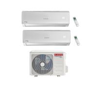 Ariston Condizionatore Dual Split Alys Plus 9+9 con Dual C 50 XD0-O R-32 Wi-Fi Optional